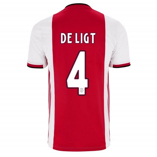 Camiseta Ajax 1ª De Ligt 2019/20 Rojo